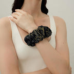 LILYSILK Silk Hair Scrunchies Ties for Frizz & Breakage Prevention 100% Mulberry No Damage Elastic Ponytail Holders, Virgo