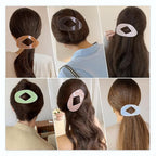 6 Pcs Flat Hair Clips for Women – Nonslip Duckbill Hair Clips, Strong Hold Styling Clips, Sectioning Duckbill Barrettes for Salon & Everyday Use (A)