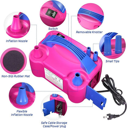 Electric Balloon Pump for Party Decorations – Portable Inflator, Auto Shutoff - Image 2