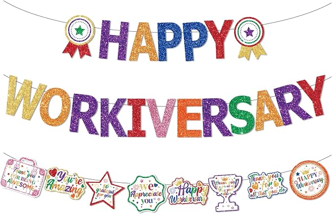 Happy Work Anniversary Party Decorations by Unknown
