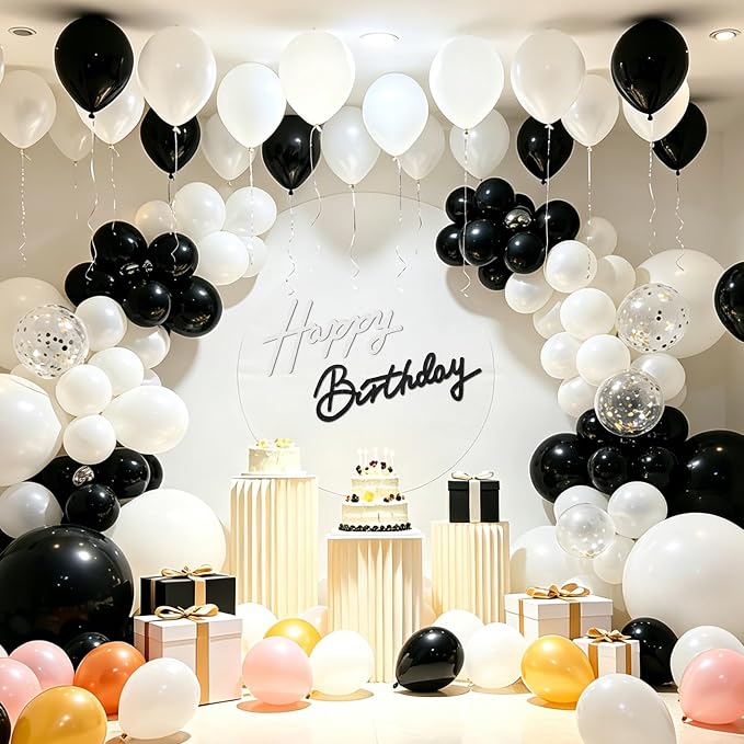 TONIFUL Happy Birthday Sign for Backdrop - Image 5