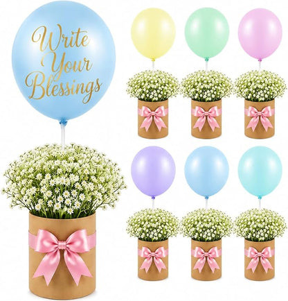 Cinrobiye 12 Pcs Wedding Table Centerpiece Boxes by Cinrobiye