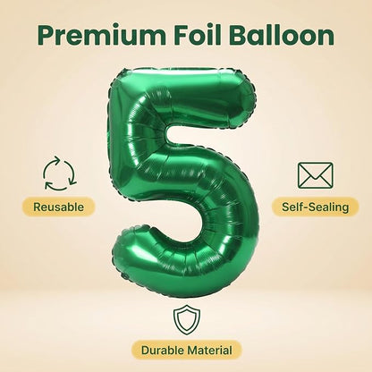 YPSelected 32 Inch Large Foil Helium Number Balloon Birthday Wedding Party 0-9 - Image 7