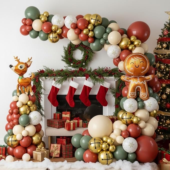 Christmas Balloon Arch Kit - Image 4