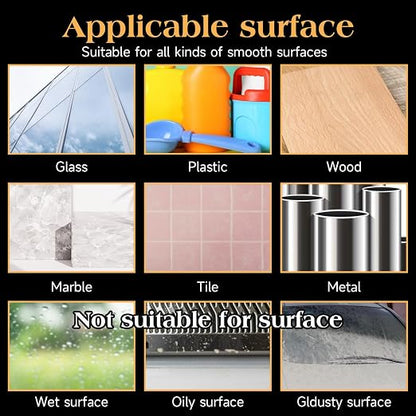 300PCS Clear Museum Putty, Removable Double Sided Sticky Tack Dots, Waterproof - Image 6