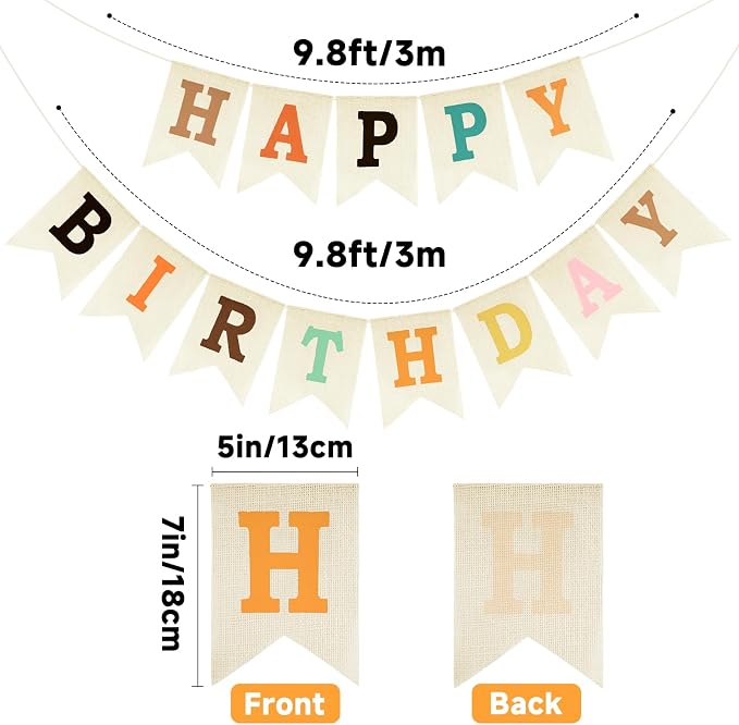 Anwyll Happy Birthday Banner - Image 2