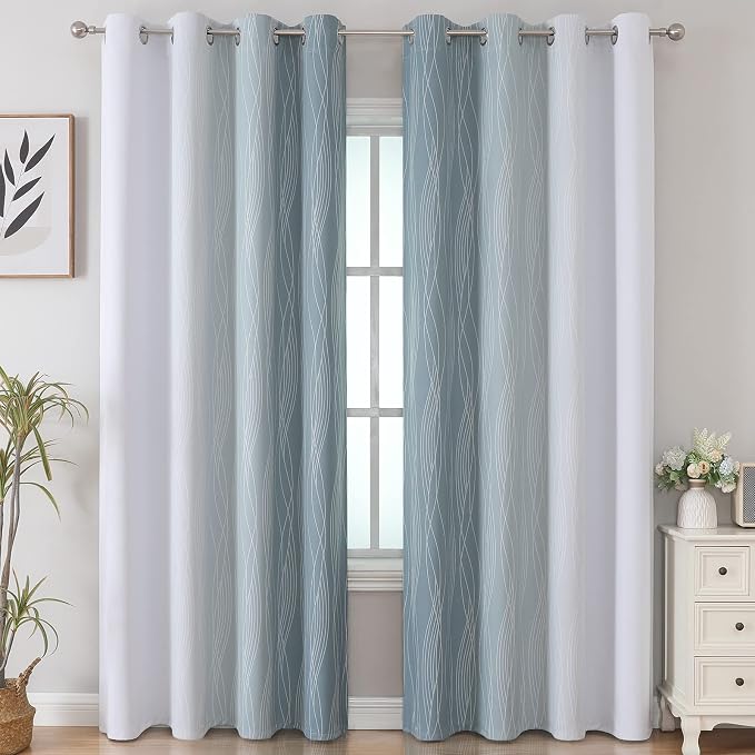 Blackout Curtains 102 Inches Long 2 Panels - Image 2