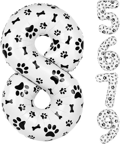 40 Inch Dog Foil Birthday Balloons by AXBMM