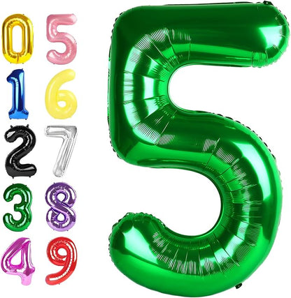 Number 4 Balloons 40 Inch Balloon by Argthjy