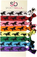 Multi Colored Horse Hair Accessories, Cowgirl Elastics Set, No Crease Hair Ties, Gift for Equestrian
