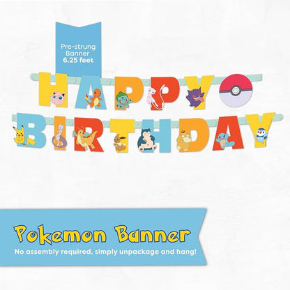 Pokemon Birthday Decorations Party Supplies - Image 4