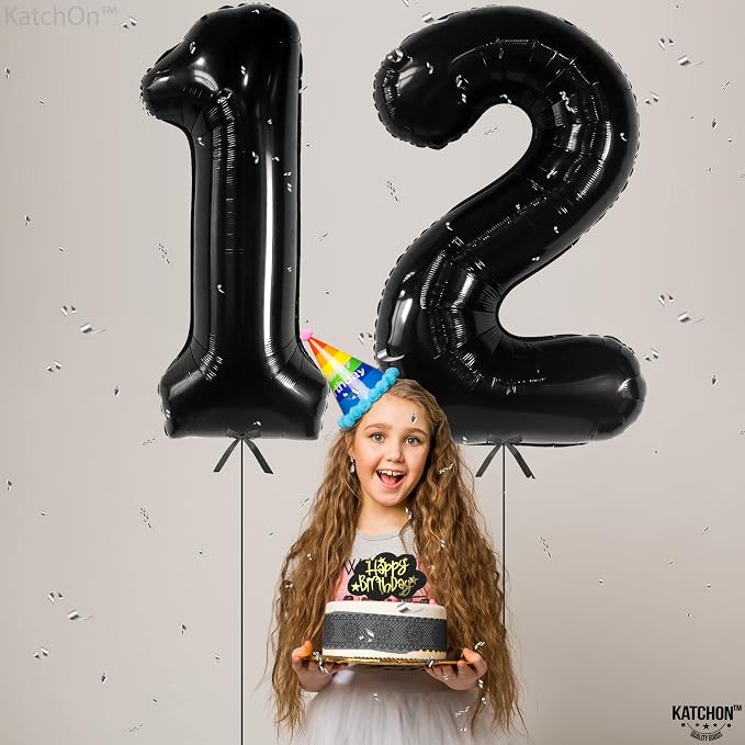 KatchOn, Helium Supported, Self Sealing, Includes 32ft Ribbon & Straw - Image 5
