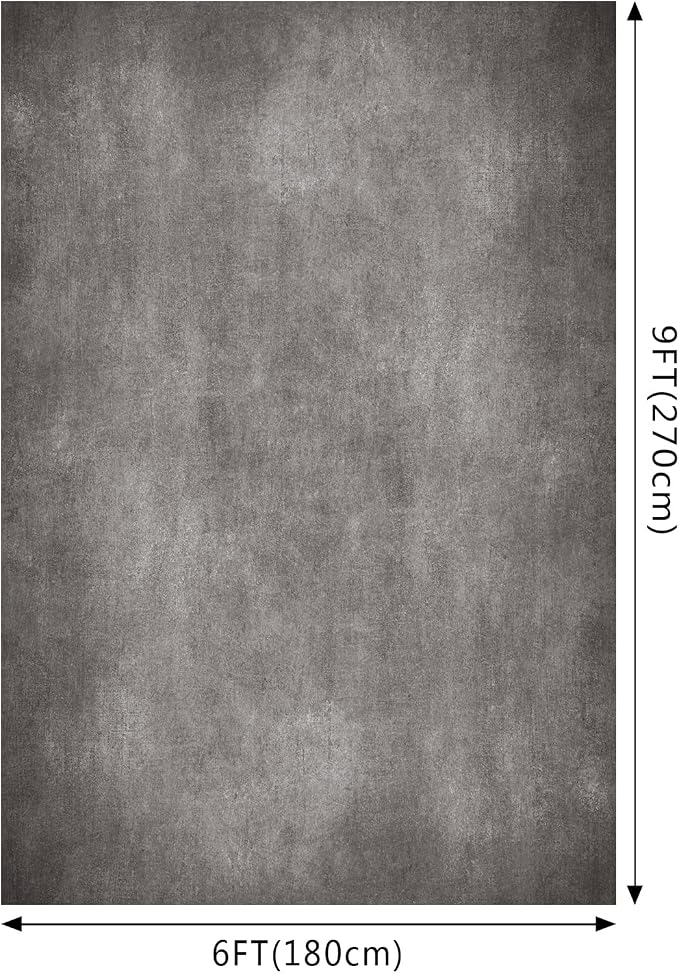 Gray Photo Backdrop Studio Abstract Texture Photography Background 6x9ft | - Image 2