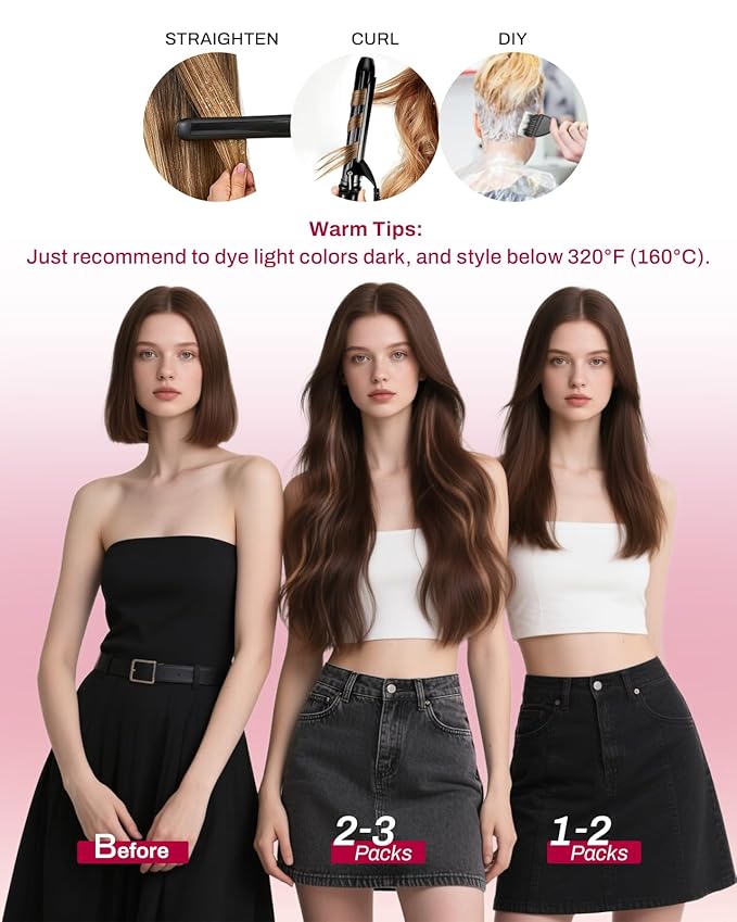 Moresoo Clip in Hair Extensions Remy Double Weft Human Hair Clip in Extensions Straight Hair Extensions for Women Natural Black #1B 5pcs 80g 12inch