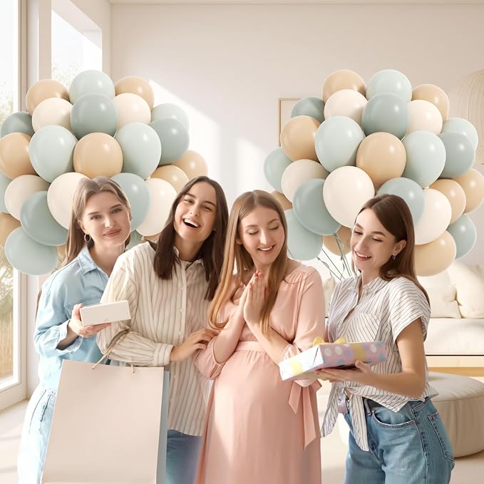 60pcs Neutral Balloons 12inch - Image 4