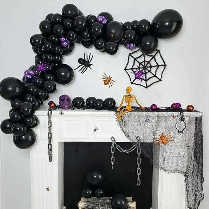 200pcs Black Balloons 5 Inch, Small Mini Latex Balloons - Image 7