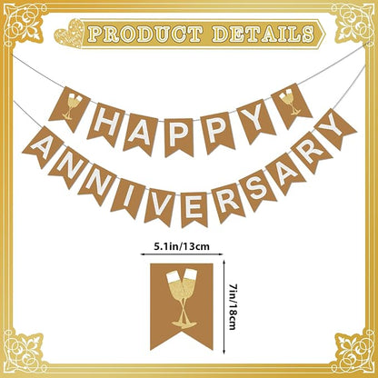 Happy Anniversary Banner - Image 2