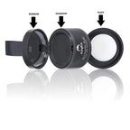 ELEVATE Hair Line Powder Instantly Conceal Hair Loss for Thinning Areas - Shadow Makeup - Root Cover Touch Up with Puff Touch - Instant Gray Coverage for Men and Women (Black)