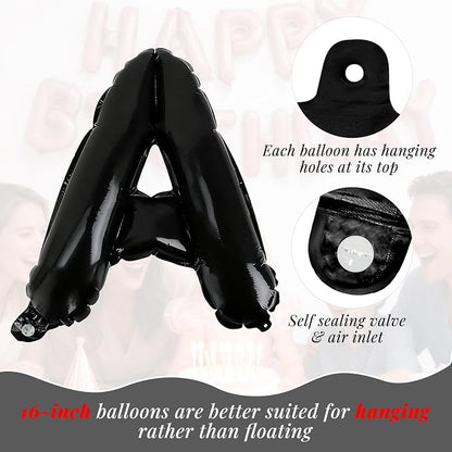 CARGEN 16in Happy Birthday Balloons Banner - Image 8