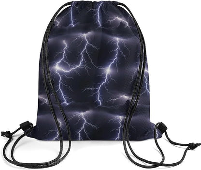 Sports Drawstring Bag Gym Sackpack Waterproof String Backpack - Image 2