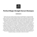Mise En Scene Perfect Serum Magic Straight Shampoo | Anti-Frizz, Heat Protectant, Hair Straightener Effect, Korean Shampoo for Frizz Control, Shine and Smoothing 17.92 Fl Oz
