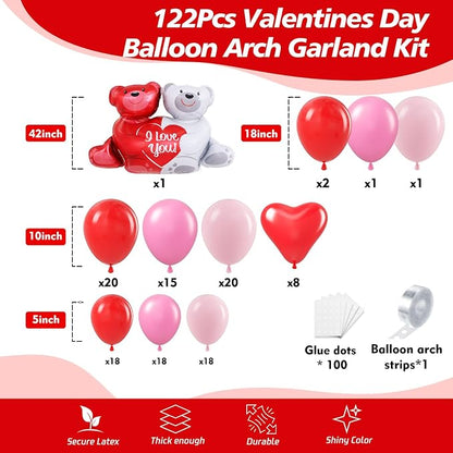 Valentine's Day Balloon Garland Arch Kit - Image 2