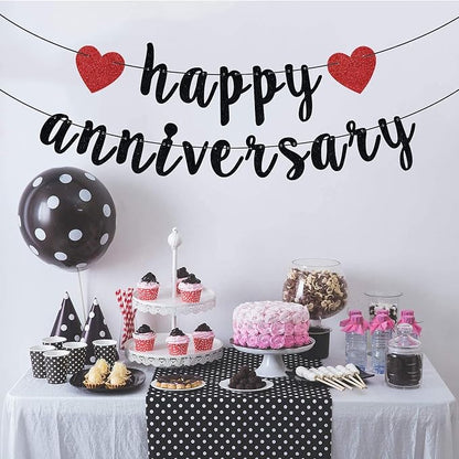 Happy Anniversary Banner, Anniversary Party Decorations, We Still Do, Happy - Image 3