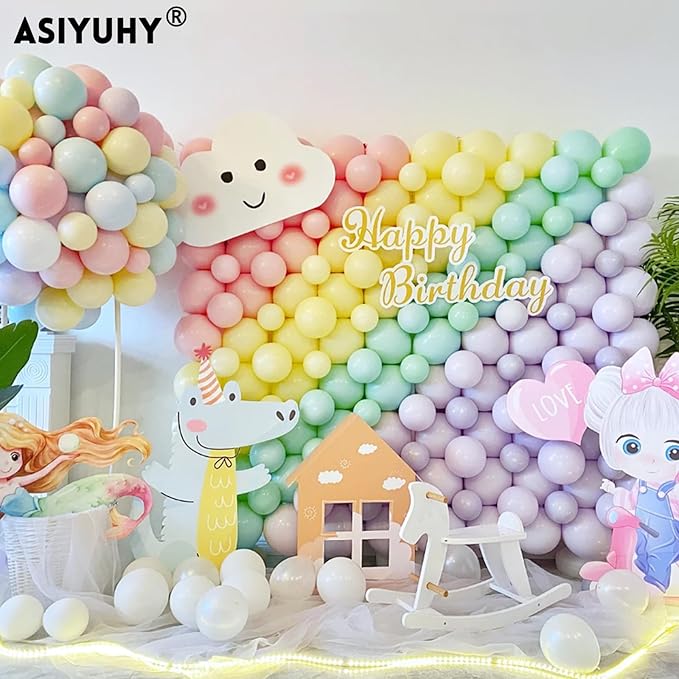 18 Inch Pastel Purple Balloons 12 Pack Big Lavender Balloons Thick Latex Light - Image 9