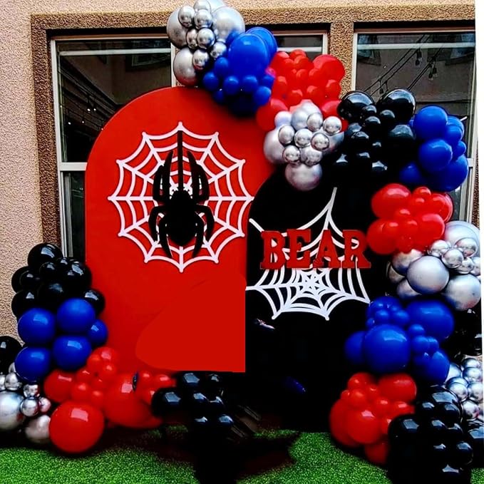 Spider Balloon Arch Garland Kit - Image 5