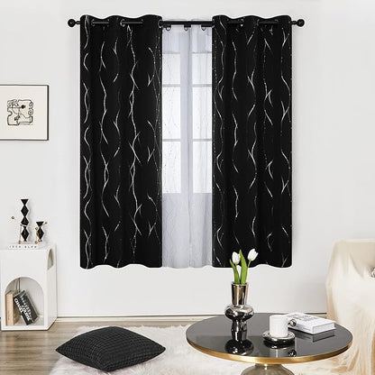 Deconovo Living Room Curtains 72 Inches Long, Thermal Insulated, Room Darkening by Unknown
