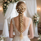 NEBURORA 36 Pcs Wedding Pearl Hair Pins U Shape Pearl Hair Accessory for Brides Bridesmaids Women Gold