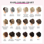 REECHO 9" Short Ponytail Extension, Classic Loose Curly Wavy Claw Clip Pony tails Hair Extensions HP001 Hairpieces for Women (Glazed Mocha to Blonde)