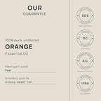 VINEVIDA Orange Sweet Essential Oil - Undiluted Orange Oil - DIY Candle Scents for Candlemaking - 10 mL Safe for Skin