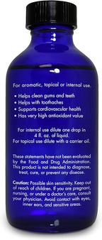 Clove Oil, Food Grade, for Teeth and Gums, Tooth Aches – 100% Pure, Clove, Bud, Essential, Oil, by Zongle Therapeutics, 4 OZ