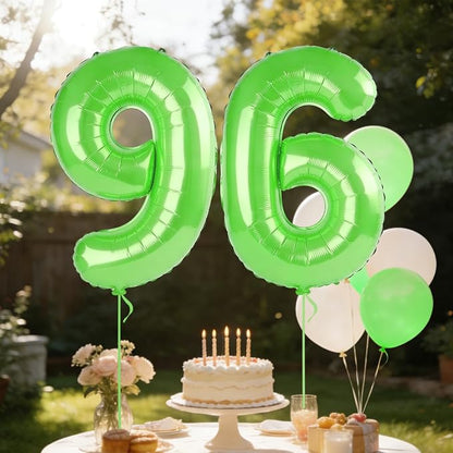 40 Inch Number 96 Balloons for 96th Birthday Party Decorations, 0-100 Fruit - Image 3