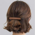Fsmiling Hair Barrettes for Women French Hair Barrette Clip Medium Matte Hair Clips Barrette No Slip Hair Accessories 4-Pack