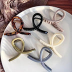 Big Hair Claw Clips Medium Size Butterfly Hair Clips for Women 3.15" Strong Hold Non-slip Jaw Clips Hair Accessories for Long Thick Thin Hair 6 Pcs