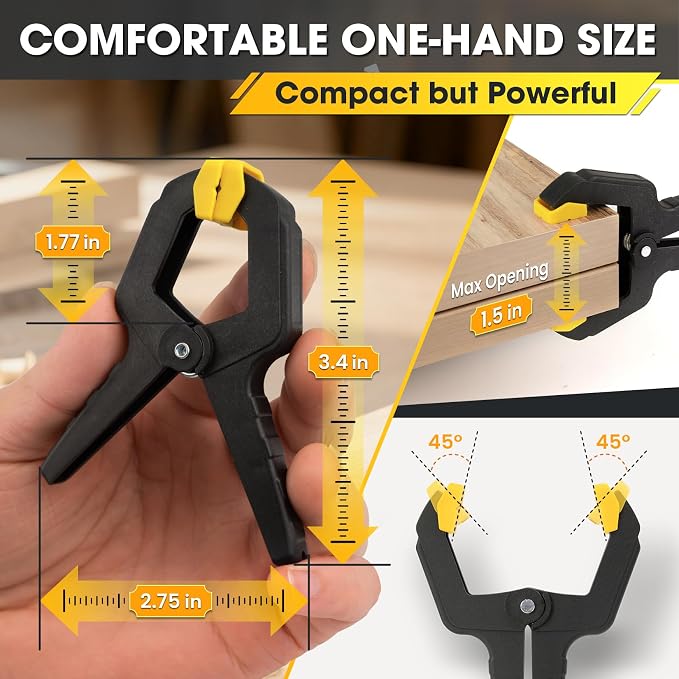 36 Pack Spring Clamps, Clamps for Backdrop, Balloon Clamps, Backdrop Clips | - Image 4