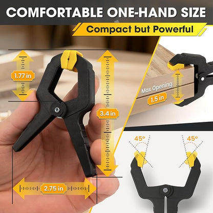 36 Pack Spring Clamps, Clamps for Backdrop, Balloon Clamps, Backdrop Clips | - Image 4