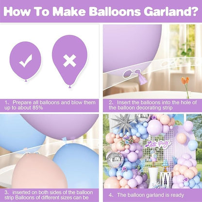 Pastel Balloon Arch Garland Kit - Image 8