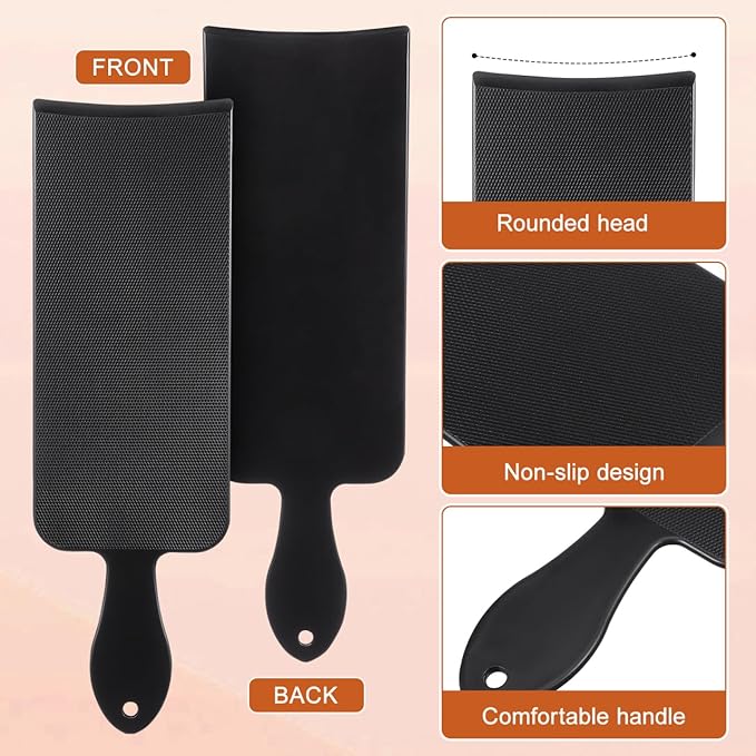 1pc Balayage Highlighting Board: Hair Coloring Paddle Hairstylist Dye Tinting Applicator without Teeth - Chemistry Application Highlighter Cosmetology Supplies for Barber Salon, 13.66 Inch
