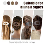 Large Flat Hair Clips for Woman,4PCS French Flat Hair Claw Clips,Duckbill Hair Clips for Thick and Thin Hair,Matte No-Slip Hair Clip Strong Hold Barrettes