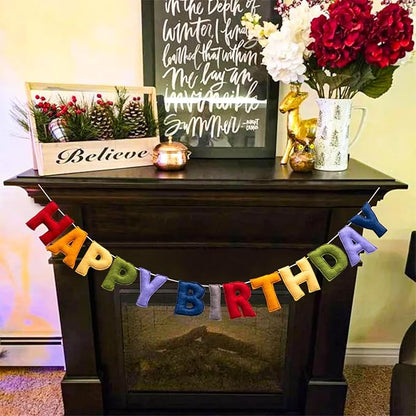 Pre-Strung Happy Birthday Banner - Image 6
