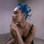Arctic Fox x Arcane League of Legends Semi Permanent Hair Dye, Vegan & Cruelty Free, Vibrant Blue Color, Conditioning Formula, Ammonia Free, For All Hair Types, Jinx, 5.6 oz