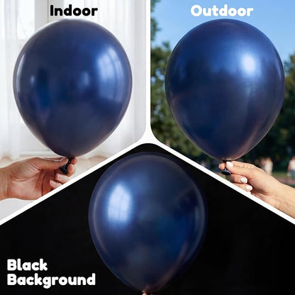 Navy Blue Balloons, Baby Shower, Anniversary, Graduation, Wedding Decorations - Image 4