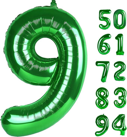 Green 9 Balloon by IWERP