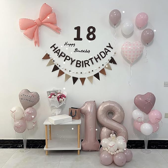 40 Inch Pink Number 9 Foil Balloon - Image 6