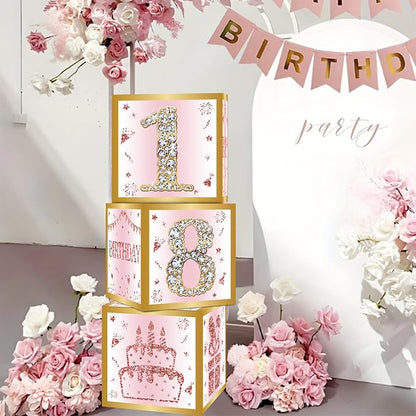 DataMoon 18th Birthday Decorations Boxes - Image 8