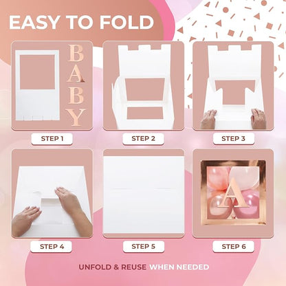 44-Piece Baby Shower Decor Kit - Image 6
