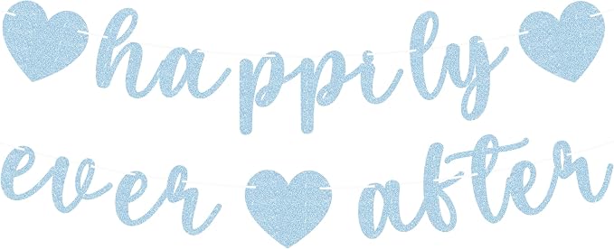 Pre-Strung Happily Ever After Banner by EONNCNT